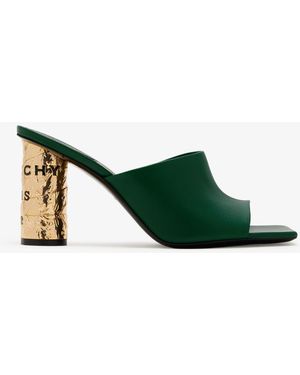 Givenchy Tape Mules - Green