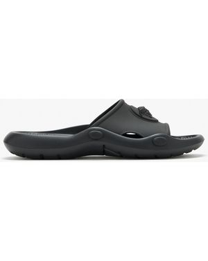 Versace Nettuno Rubber Slides - White