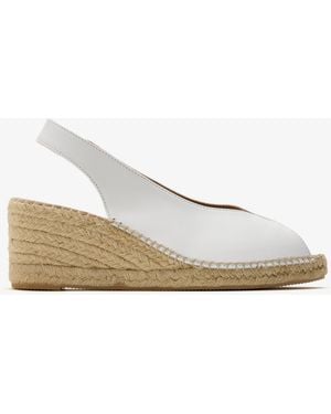 Luna Esmeralda Wedge Espadrilles - White