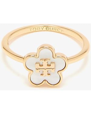 Tory Burch Forget Me Not Ring - White