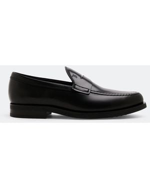 Tod's Formal Moccasin Loafers - Black