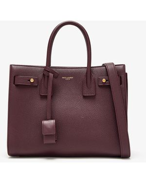 Saint Laurent Baby Sac De Jour Bag - Purple