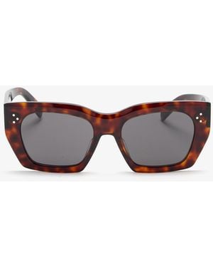 Celine 3 Dots Square Sunglasses - Gray