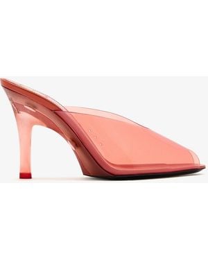Saint Laurent Sabrina Mules - Pink