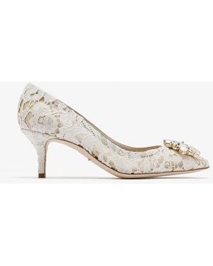 Dolce & Gabbana Bellucci Pumps - White