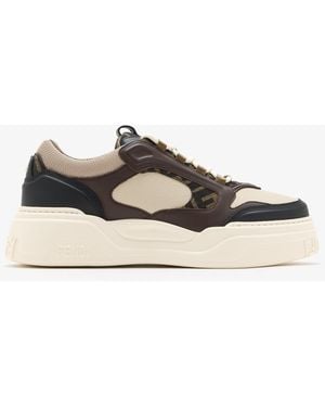 Fendi Force Sneakers - White