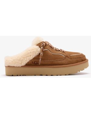 UGG Lowmel Sneaker Mules - Brown