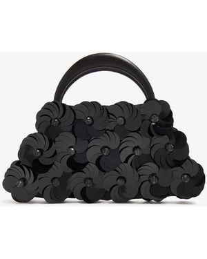 Vanina Fleurs De Lune Bag - Black