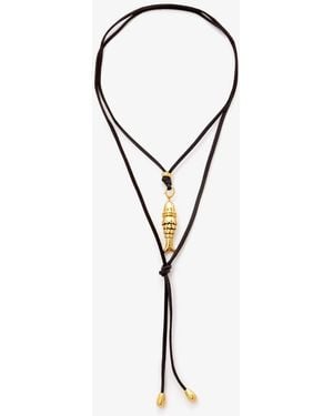 Eliou Koi Wrap Necklace - White