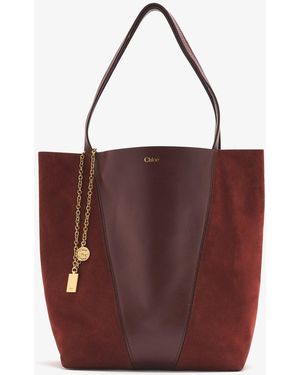 Chloé Spin Tote Bag - Red