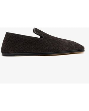 Bottega Veneta Palazzo Slippers - Black