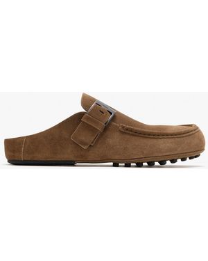 Tod's Suede Mules - Brown