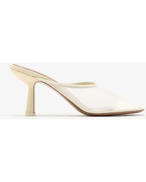 Neous Amalthea Mules - White