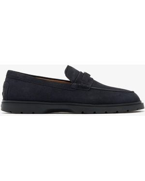 Tod's Suede Loafers - Black