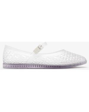 Melissa Harper Ballet Flats - White