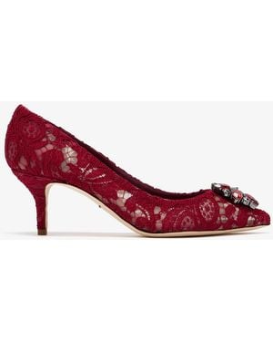 Dolce & Gabbana Bellucci Pumps - Red