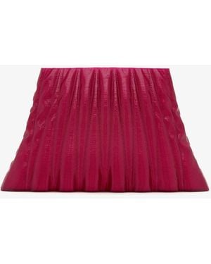 Touchless Liquid Treasure Clutch - Red