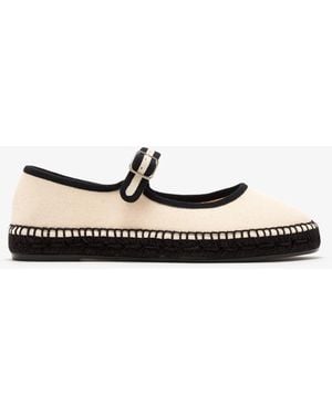 Luna Athena Mary Jane Espadrilles - White