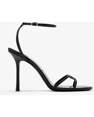 Jimmy Choo 1998 Leo 100 Sandals - White