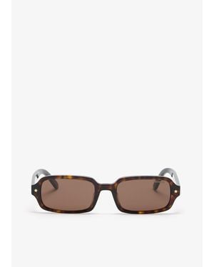 Dior Pacific S3I Square Sunglasses - White