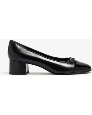 Tory Burch Cap-Toe Pumps - Black