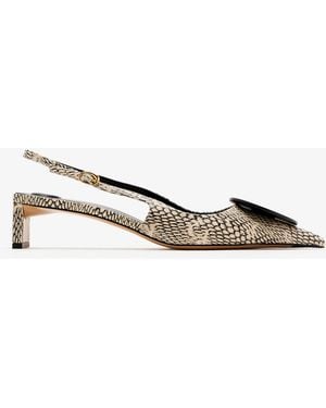 Jacquemus Les Duelo Slingback Pumps - White