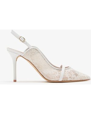 Malone Souliers Marion 85 Pumps - White