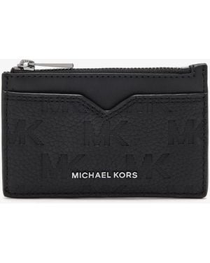 Michael Kors Leather Cardholder - Black