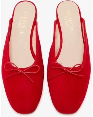 SOPHIQUE Poesia Mules - Red