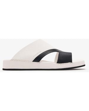MONOLITHICO Obi Sandals - White