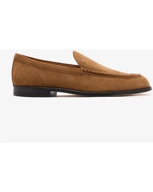 Tod's Suede Loafers - White