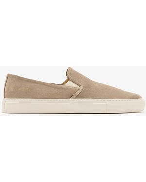 Common Projects Suede Slip-On Sneakers - White
