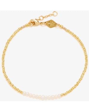 Anni Lu Slim Pearly Bracelet - Metallic