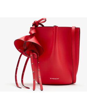 Givenchy Nano Snap Bucket Bag - Red
