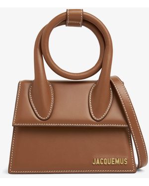 Jacquemus Le Chiquito Noeud Bag - Brown