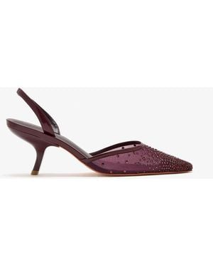 Nicoli Melvy Slingback Pumps - Purple