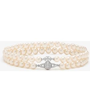 Vivienne Westwood Graziella Pearl Choker - Natural