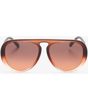 Dolce & Gabbana Maiolica Arancione Sunglasses - Pink