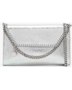 Stella McCartney Falabella Wallet Crossbody Bag - Gray