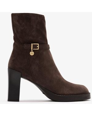 Tod's Suede Ankle Boots - Brown