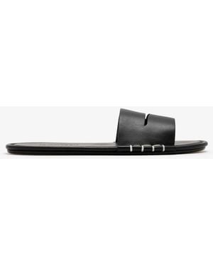 JW Anderson Loafer Slides - White