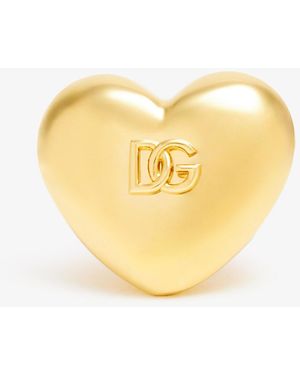 Dolce & Gabbana Dg Heart Ring - Metallic