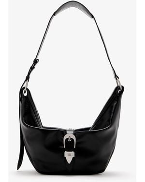 Marge Sherwood Belted Hobo Medium Bag - Black