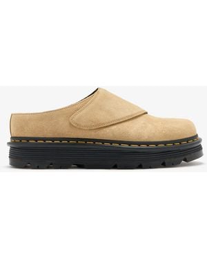 Dr. Martens Zebzag Anywair Mules - White