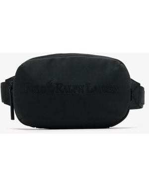 Polo Ralph Lauren Tonal Logo Waistpack in Black for Men | Lyst
