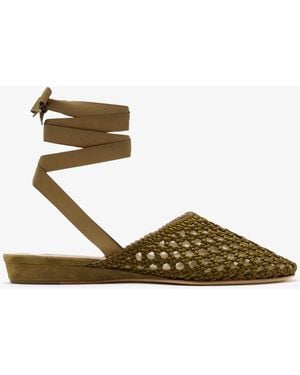 Veronica Beard Malia Mules - Metallic