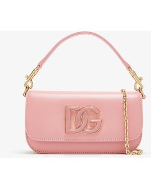 Dolce & Gabbana 3.5 Crossbody Bag - Pink