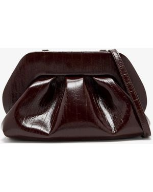 THEMOIRÈ Bios Medium Clutch - Brown