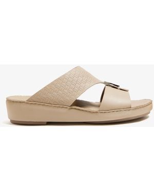 Seventy Six Woven Sandals - White