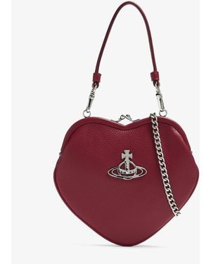 Vivienne Westwood Belle Heart Frame Purse - Red